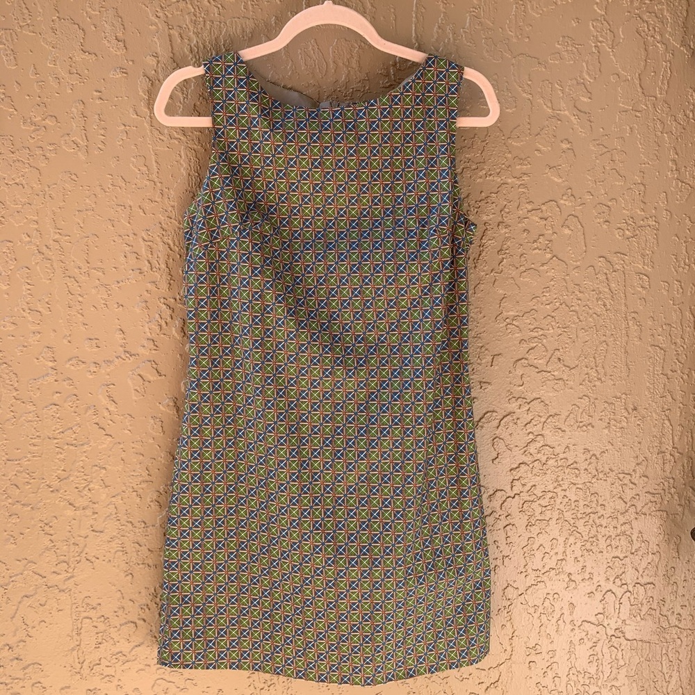 ❤️Gap Patterned Dark Green Dress - Size 4